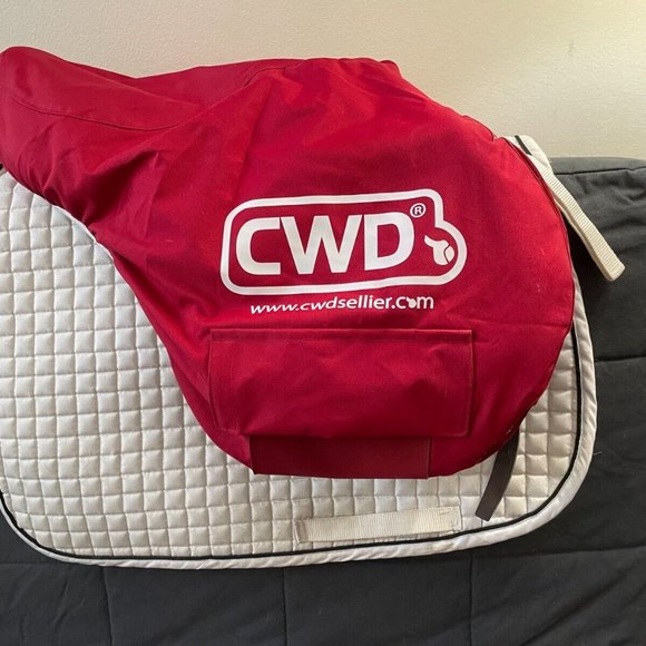 CWD SE09 18 In Cross Country Monoflap Saddle 4A flap 4 in dot to dot 2016 - Picture 2 of 3